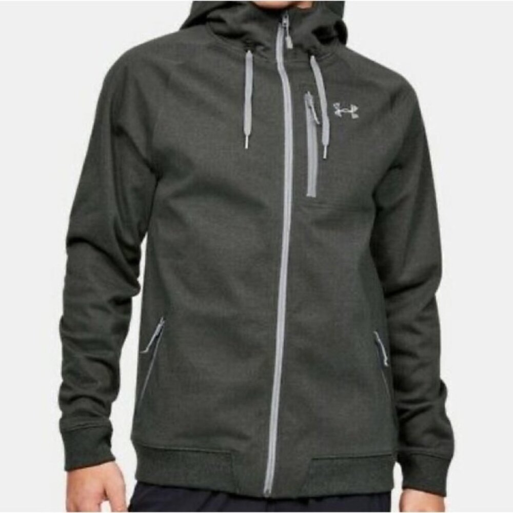 Under Armor Storm 2 Dobson Softshell Jacket Sz M … - image 1